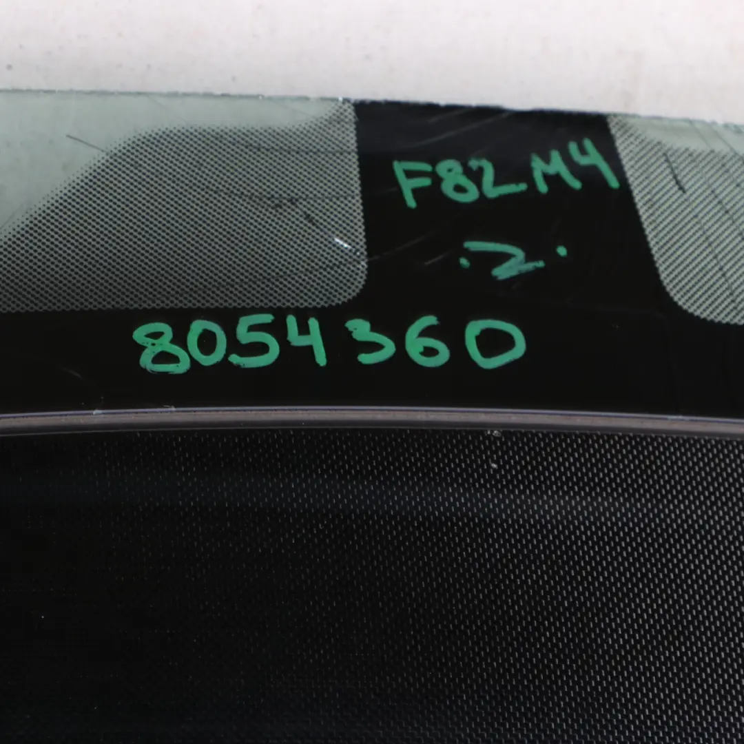 BMW F82 M4 Coupe Carbon Fibre Roof Outer Skin Panel Misano Blue Metallic - C1D - SKU 8054360 - Part number 8054360