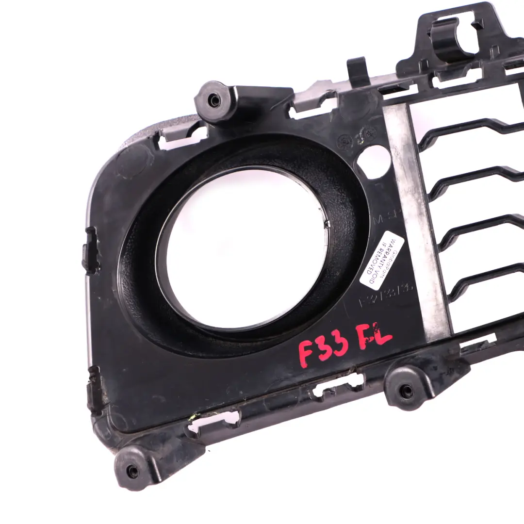 Front Bumper Grille Fog Lamp Cover Left N/S to BMW F32 F33 with Part number 8054507 BMW F32 F33 Front Bumper Grille Fog Lamp Cover Left N/S - SKU 8054507 - Part number 8054507