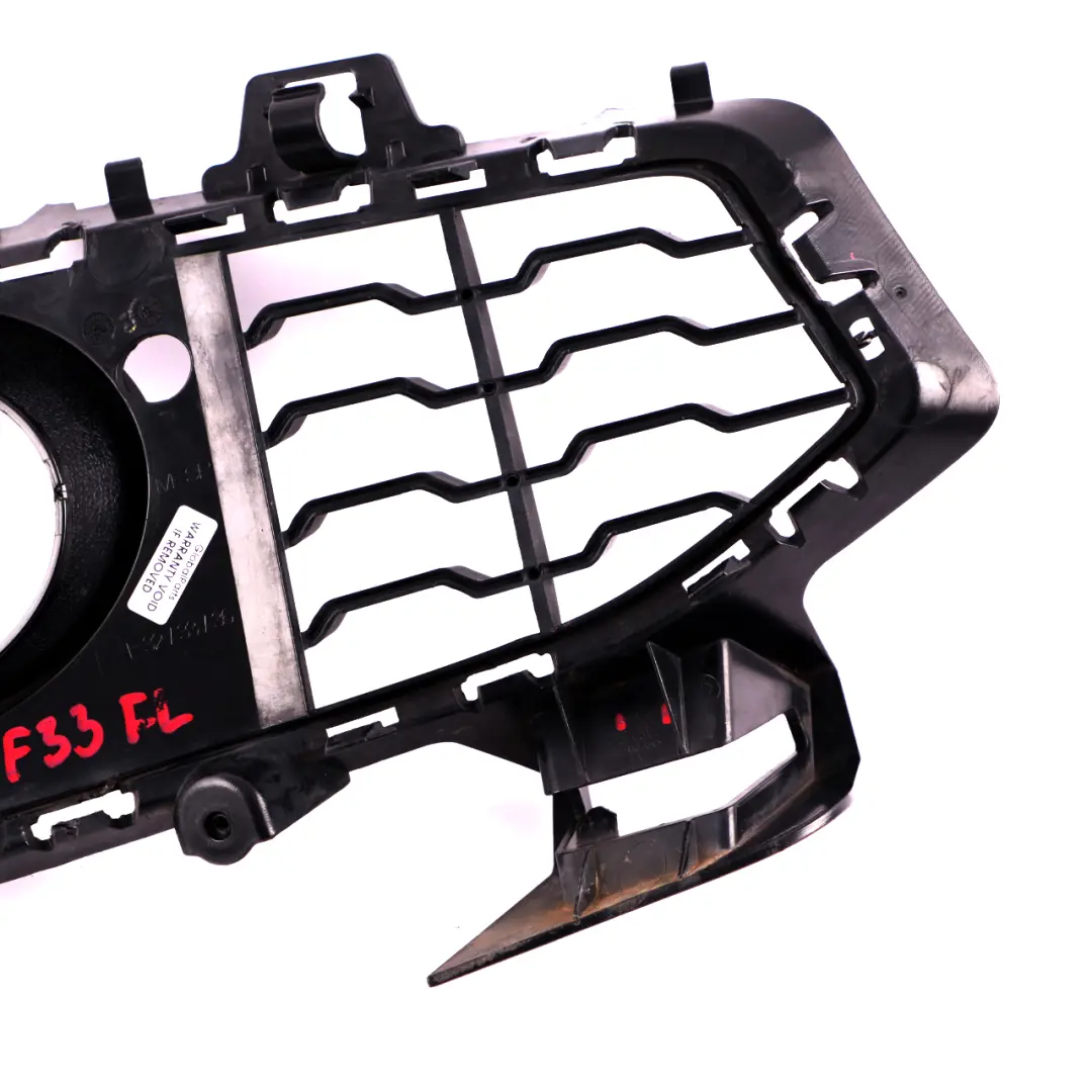 Front Bumper Grille Fog Lamp Cover Left N/S to BMW F32 F33 with Part number 8054507 BMW F32 F33 Front Bumper Grille Fog Lamp Cover Left N/S - SKU 8054507 - Part number 8054507