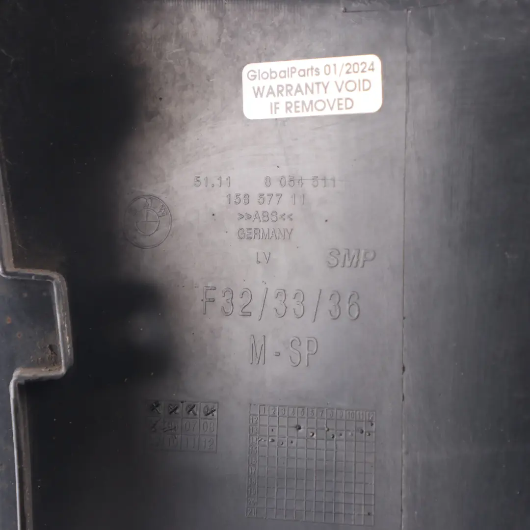 BMW F32 F33 F36 Uchwyt Mocowanie Lampy Przeciwmgielnej Lewy Przód - SKU 8054511 - Numer Części 8054511