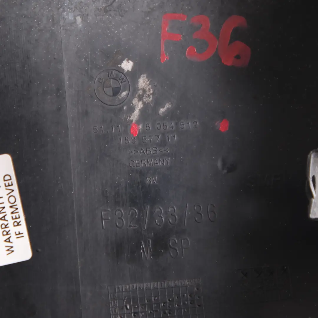 BMW F32 F33 F36 Wspornik Światła Przeciwmgielnego Przód Prawy - SKU 8054512 - Numer Części 8054512