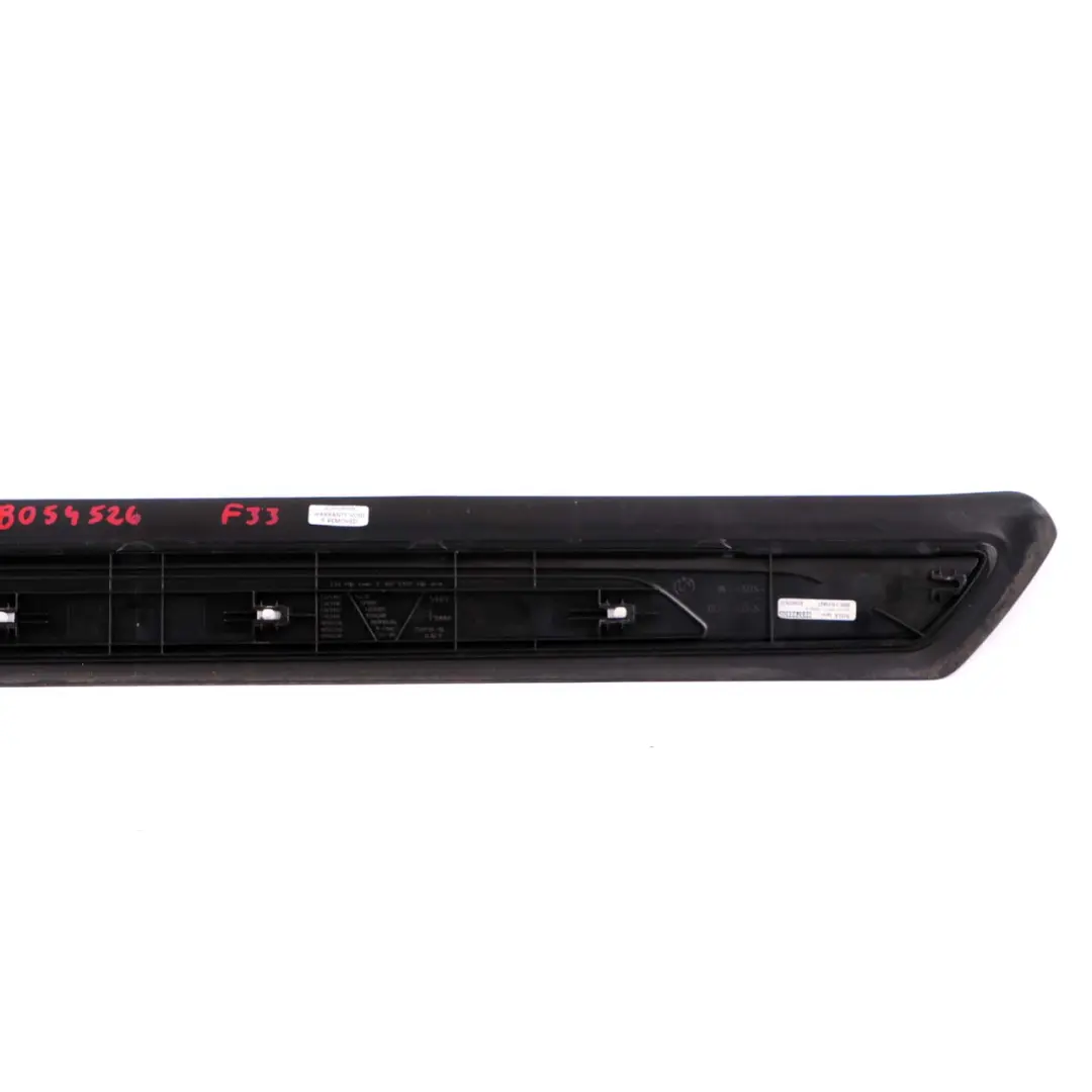 BMW 4 F33 Convertible M Sport Door Entrance Sill Strip Cover Left Right - SKU 8054526 - Part number 8054526