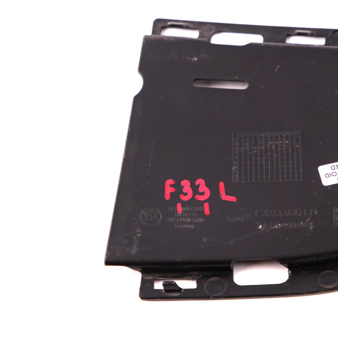 BMW 4 F32 F33 LCI Frontgitter seitliche Stoßstange Kühlergrill Zierleiste links - SKU 8054549 - Teilenummer 8054549