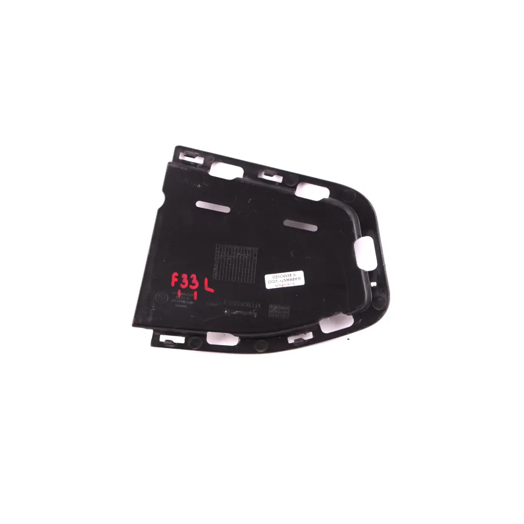 Grille avant chocs latéral Garniture calandre gauche pour BMW 4 F32 F33 LCI à propos du numéro de pièce 8054549 BMW 4 F32 F33 LCI Grille avant chocs latéral Garniture calandre gauche - SKU 8054549 - Numéro de pièce 8054549