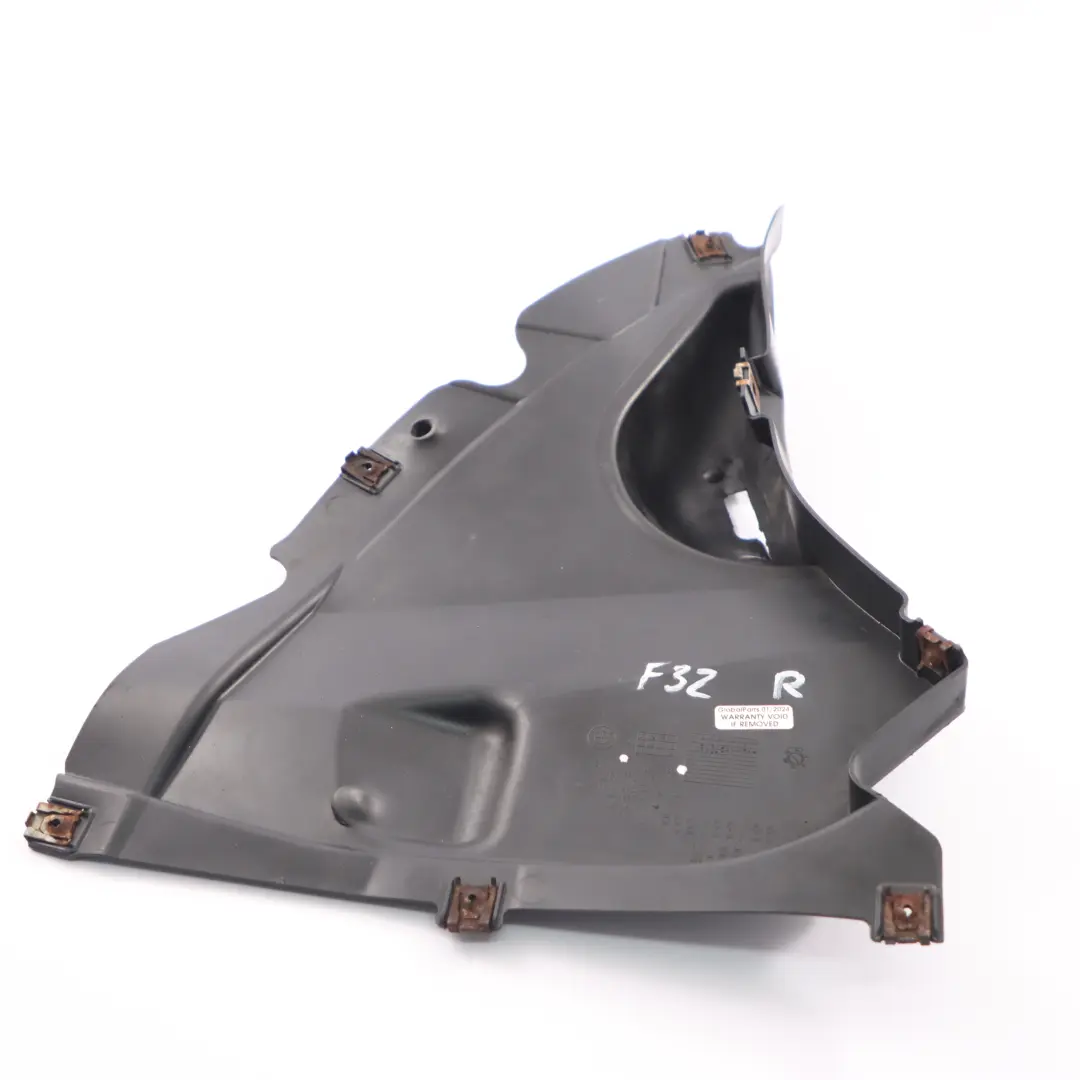 Tapa Paso Rueda Inferior Derecha Embellecedor para BMW F32 F33 M Sport con número de pieza 8054552 BMW F32 F33 M Sport Tapa Paso Rueda Inferior Derecha Embellecedor - SKU 8054552-1 - Número de pieza 8054552