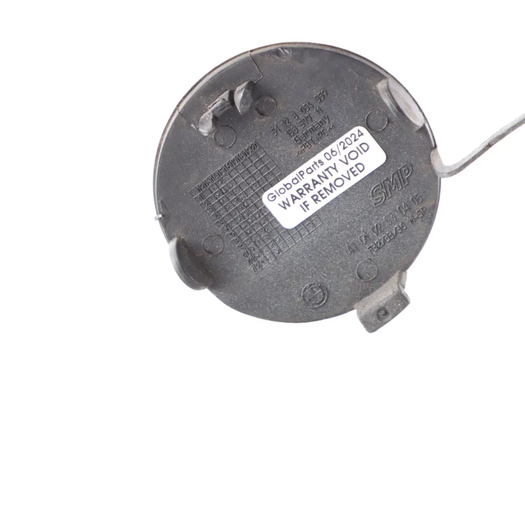 BMW F32 F33 M Sport Klappe Abschleppöse Heckstoßstange Alpinweiß Weiß - SKU 8054559-AW - Teilenummer 8054559