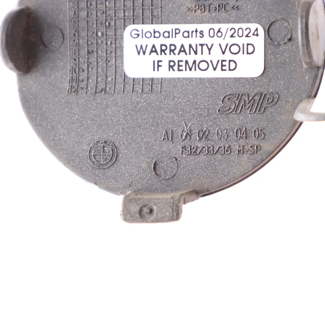 BMW F32 F33 M Sport Klappe Abschleppöse Heckstoßstange Alpinweiß Weiß - SKU 8054559-AW - Teilenummer 8054559