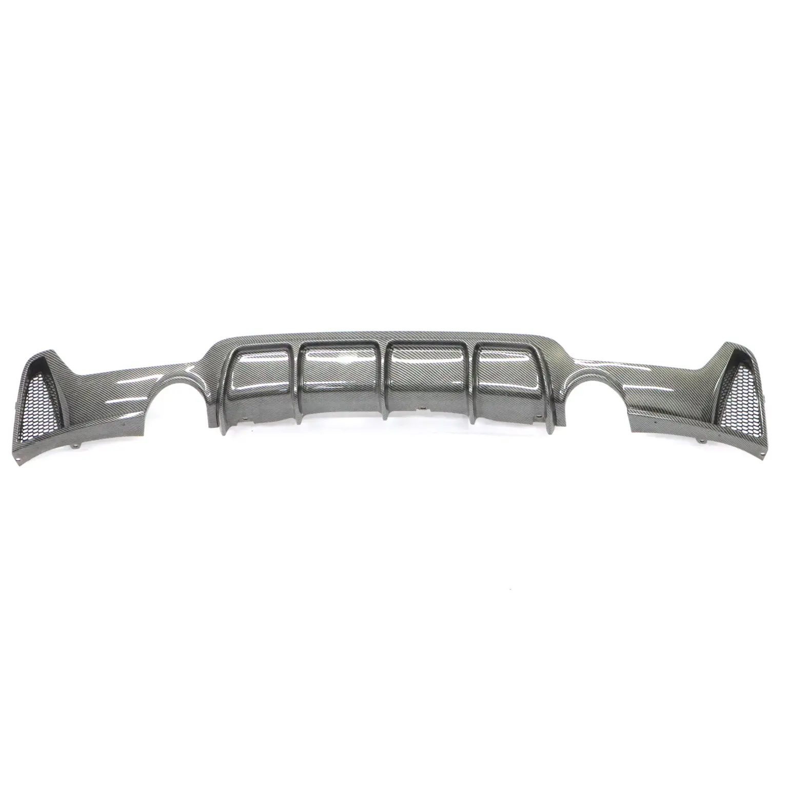 BMW F32 F33 M Sport Rear Bumper Bottom Trim Panel Diffuser Carbon 8054564