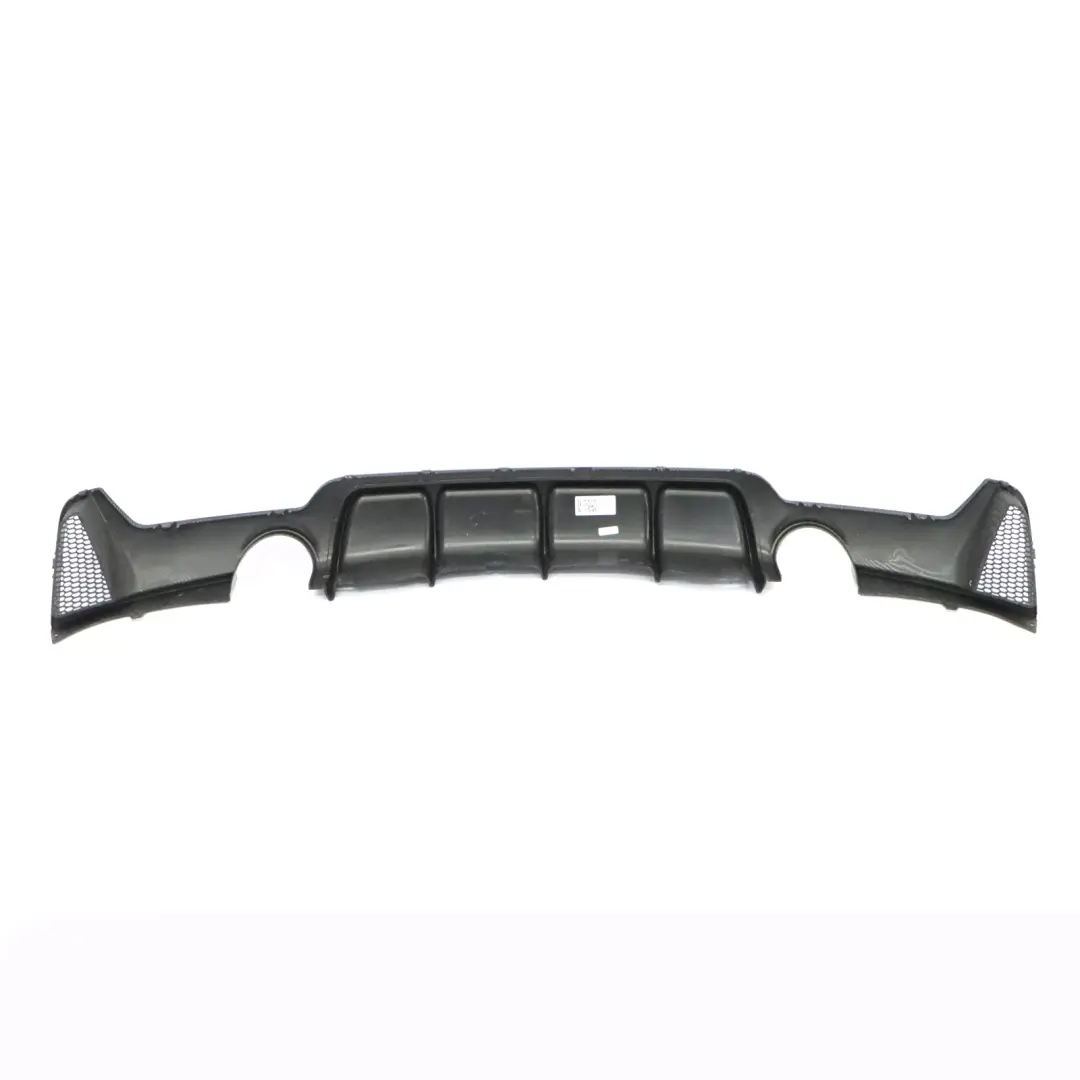 BMW F32 F33 M Sport Rear Bumper Bottom Trim Panel Diffuser Carbon - SKU 805456401 - Part number 8054564