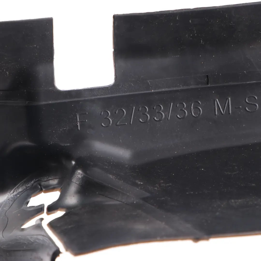 Front Lower Air Duct Bottom to BMW F32 F33 F36 M Sport with Part number 8054591 BMW F32 F33 F36 M Sport Front Lower Air Duct Bottom - SKU 8054591 - Part number 8054591