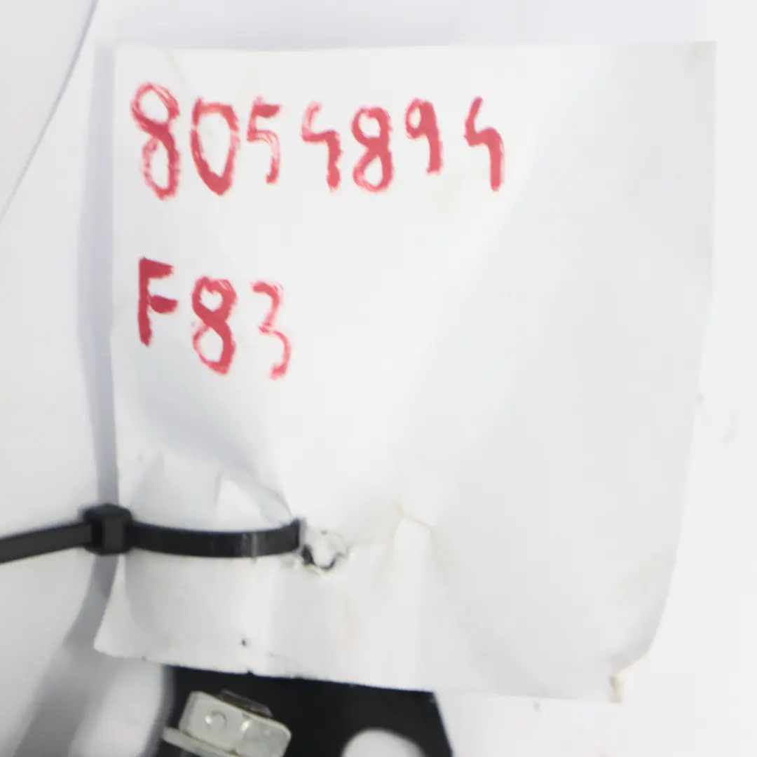 Sedile Posteriore Schienale Copertura Pelle Silverstone per BMW F83 M4 Cabrio con numero di parte 8054894 BMW F83 M4 Cabrio Sedile Posteriore Schienale Copertura Pelle Silverstone - SKU 8054894 - Numero di parte 8054894