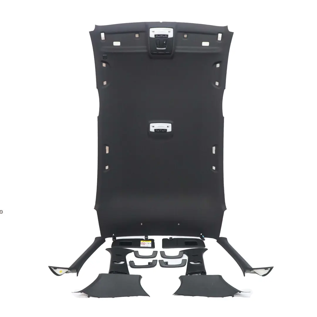 Complete Headlining Roof Lining Black M Sport + Pillars Handles to BMW F20 with Part number 8054896 BMW F20 Complete Headlining Roof Lining Black M Sport + Pillars Handles - SKU 8054896 - Part number 8054896