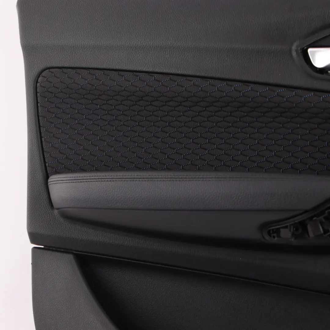 Rivestimento anteriore sinistra Fodera Tessuto esagonale Alcantara per BMW F20 con numero di parte 8054915 BMW F20 Rivestimento anteriore sinistra Fodera Tessuto esagonale Alcantara - SKU 8054915-1 - Numero di parte 8054915