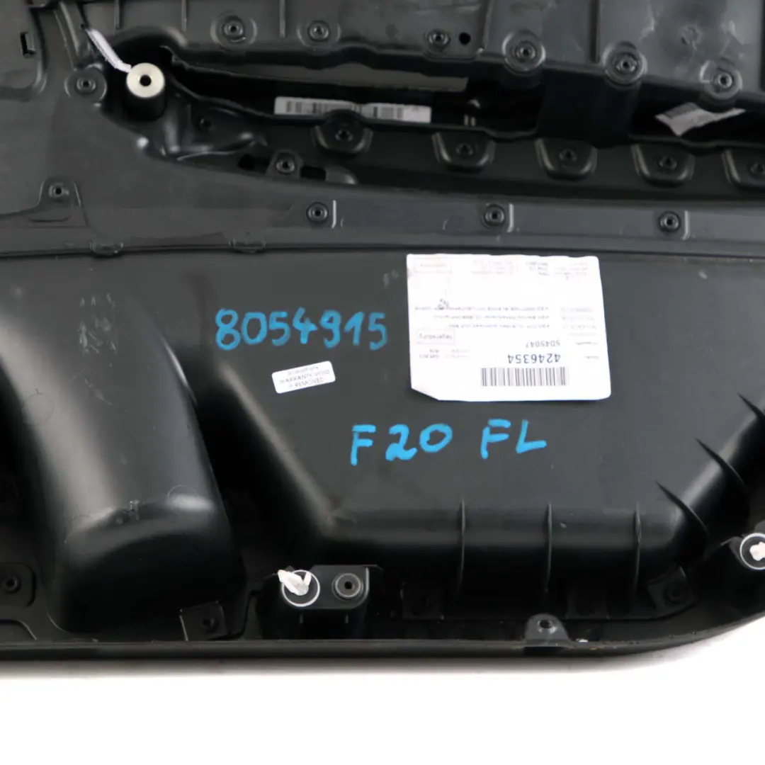 Fodera porta anteriore sinistra Tessuto esagonale Alcantara per BMW F20 con numero di parte 8054915 BMW F20 Fodera porta anteriore sinistra Tessuto esagonale Alcantara - SKU 8054915 - Numero di parte 8054915