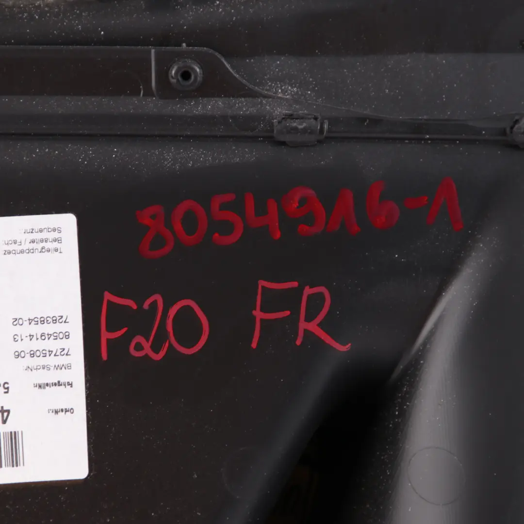 BMW F20 Panneau de Carte de Porte Avant Droit Doublure Tissu Hexagone Alcantara - SKU 8054916-1 - Numéro de pièce 8054916