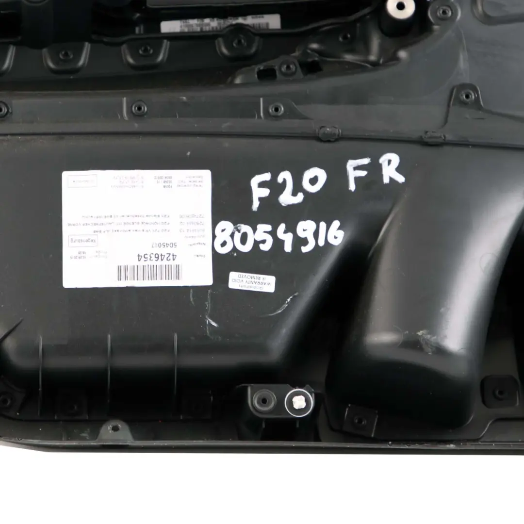  £BMW 1 F20 Front Right O/S Door Lining Card Cloth Fabric Hexagon Alcantara - SKU 8054916 - Part number 8054916