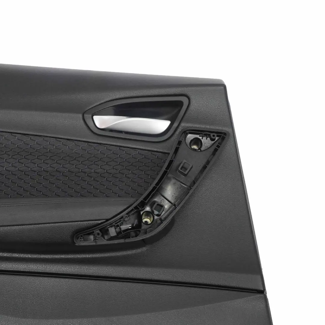 BMW F20 Door Card Rear Left N/S Lining Cloth Fabric Hexagon Alcantara Anthracite - SKU 8054917-1 - Part number 8054917