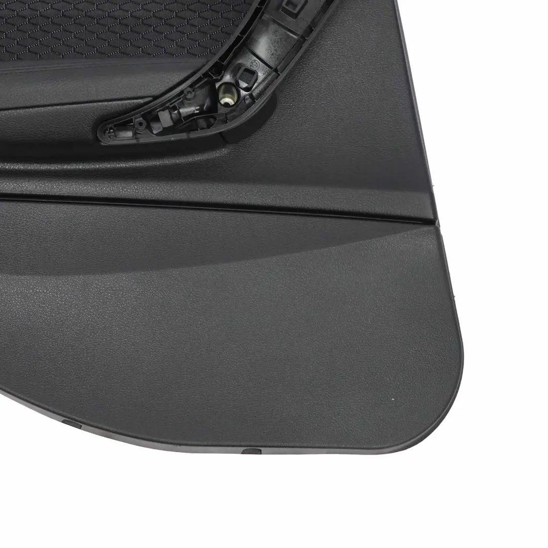 BMW F20 Door Card Rear Left N/S Lining Cloth Fabric Hexagon Alcantara Anthracite - SKU 8054917-1 - Part number 8054917