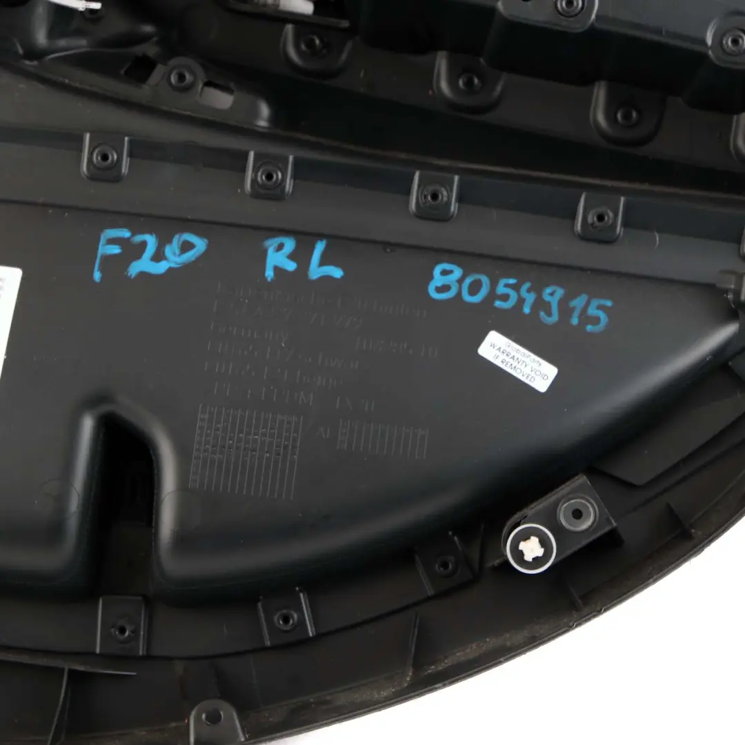 Left N/S Door Lining Card Cloth Fabric Hexagon Alcantara to BMW 1 F20 Rear with Part number 8054917 BMW 1 F20 Rear Left N/S Door Lining Card Cloth Fabric Hexagon Alcantara - SKU 8054917 - Part number 8054917