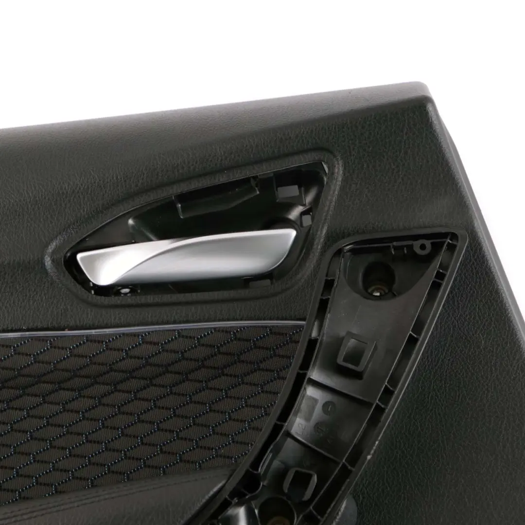 Left N/S Door Lining Card Cloth Fabric Hexagon Alcantara to BMW 1 F20 Rear with Part number 8054917 BMW 1 F20 Rear Left N/S Door Lining Card Cloth Fabric Hexagon Alcantara - SKU 8054917 - Part number 8054917