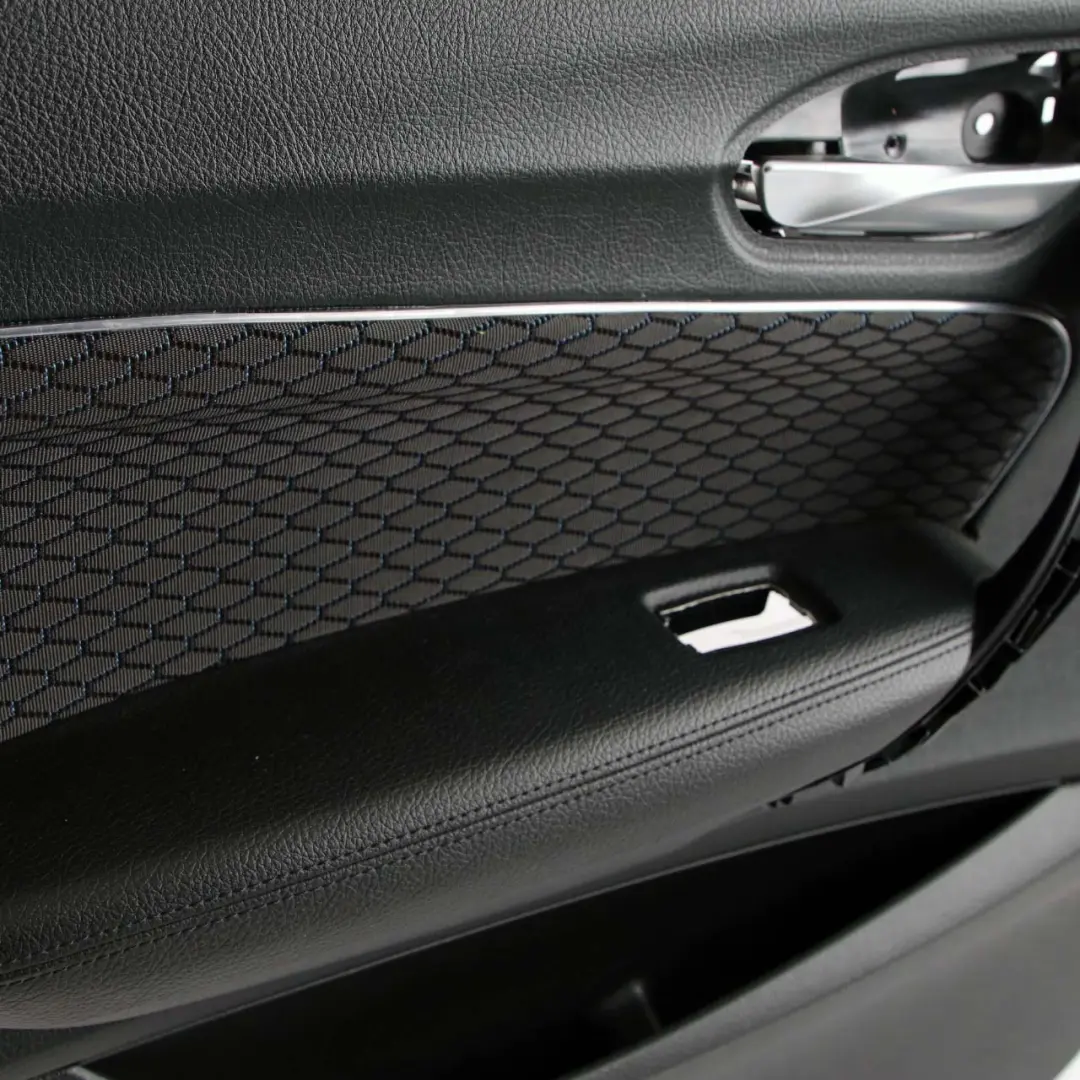 BMW 1 F20 Rear Left N/S Door Lining Card Cloth Fabric Hexagon Alcantara - SKU 8054917 - Part number 8054917