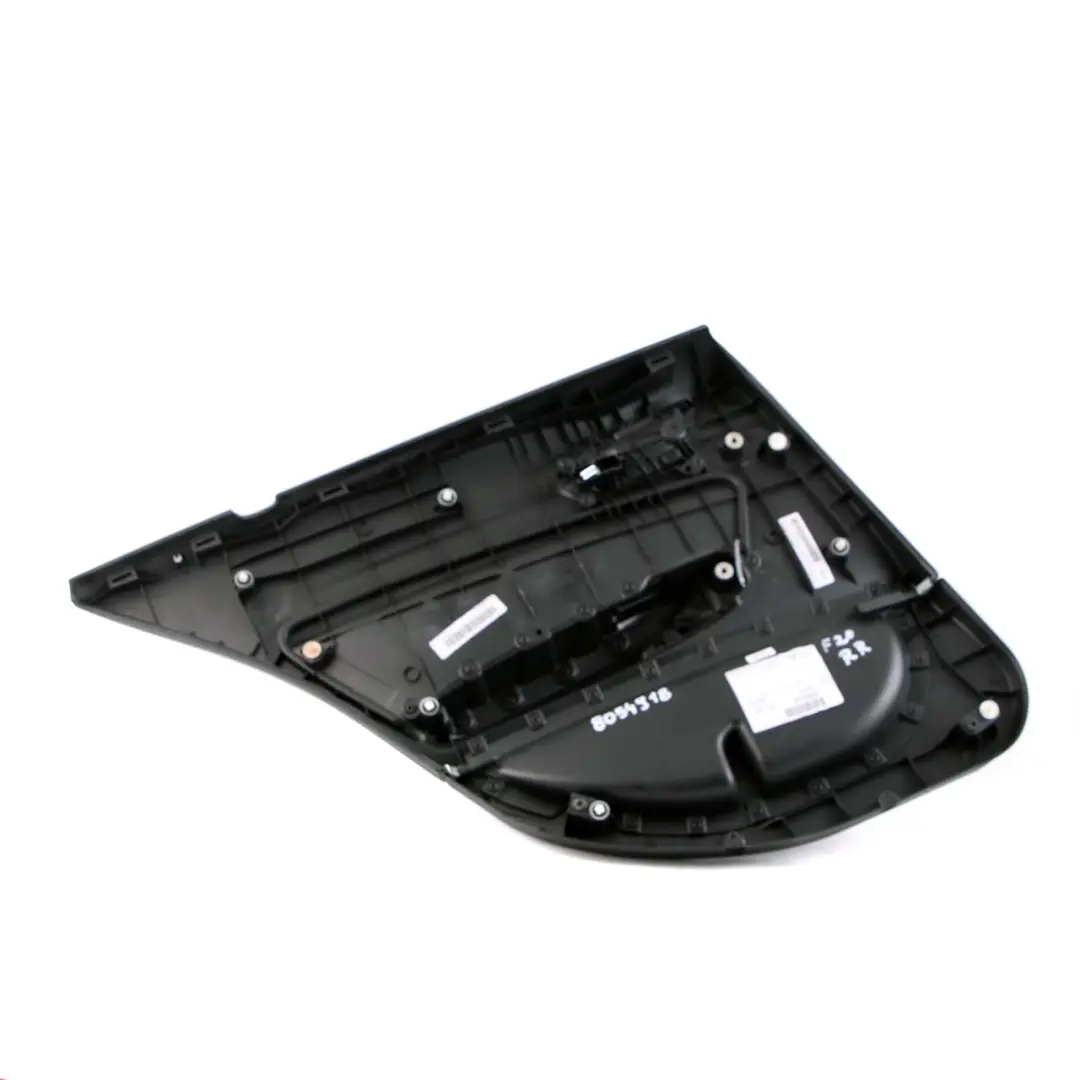 Doublure de porte arrière droite Carte Tissu Hexagone Alcantara pour BMW F20 à propos du numéro de pièce 8054918 BMW F20 Doublure de porte arrière droite Carte Tissu Hexagone Alcantara - SKU 8054918 - Numéro de pièce 8054918