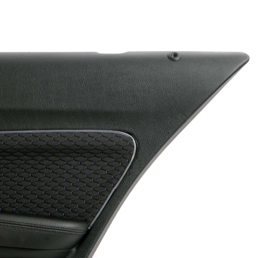 Puerta Trasera Derecha Revestimiento Tarjeta Tela Hexágono Alcantara para BMW F20 con número de pieza 8054918 BMW F20 Puerta Trasera Derecha Revestimiento Tarjeta Tela Hexágono Alcantara - SKU 8054918 - Número de pieza 8054918