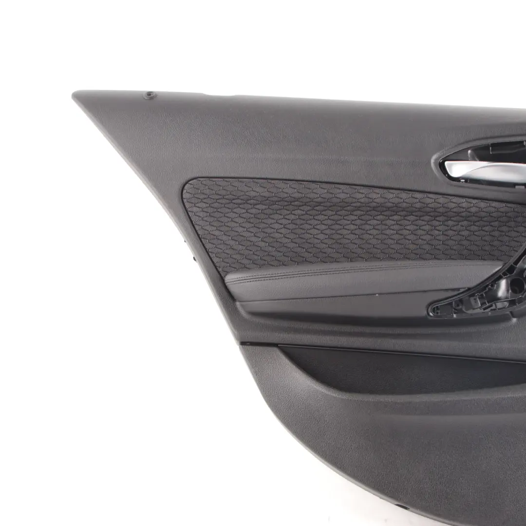 Carte Porte Arrière Gauche Doublure Tissu Hexagone Alcantara Anthracite pour BMW F20 à propos du numéro de pièce 8054919 BMW F20 Carte Porte Arrière Gauche Doublure Tissu Hexagone Alcantara Anthracite - SKU 8054919 - Numéro de pièce 8054919