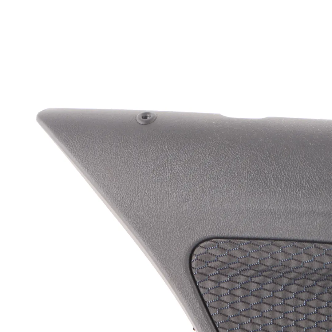 Scheda Porta Posteriore Sinistra Fodera Panno Tesuto Alcantara Antracite per BMW F20 con numero di parte 8054919 BMW F20 Scheda Porta Posteriore Sinistra Fodera Panno Tesuto Alcantara Antracite - SKU 8054919 - Numero di parte 8054919