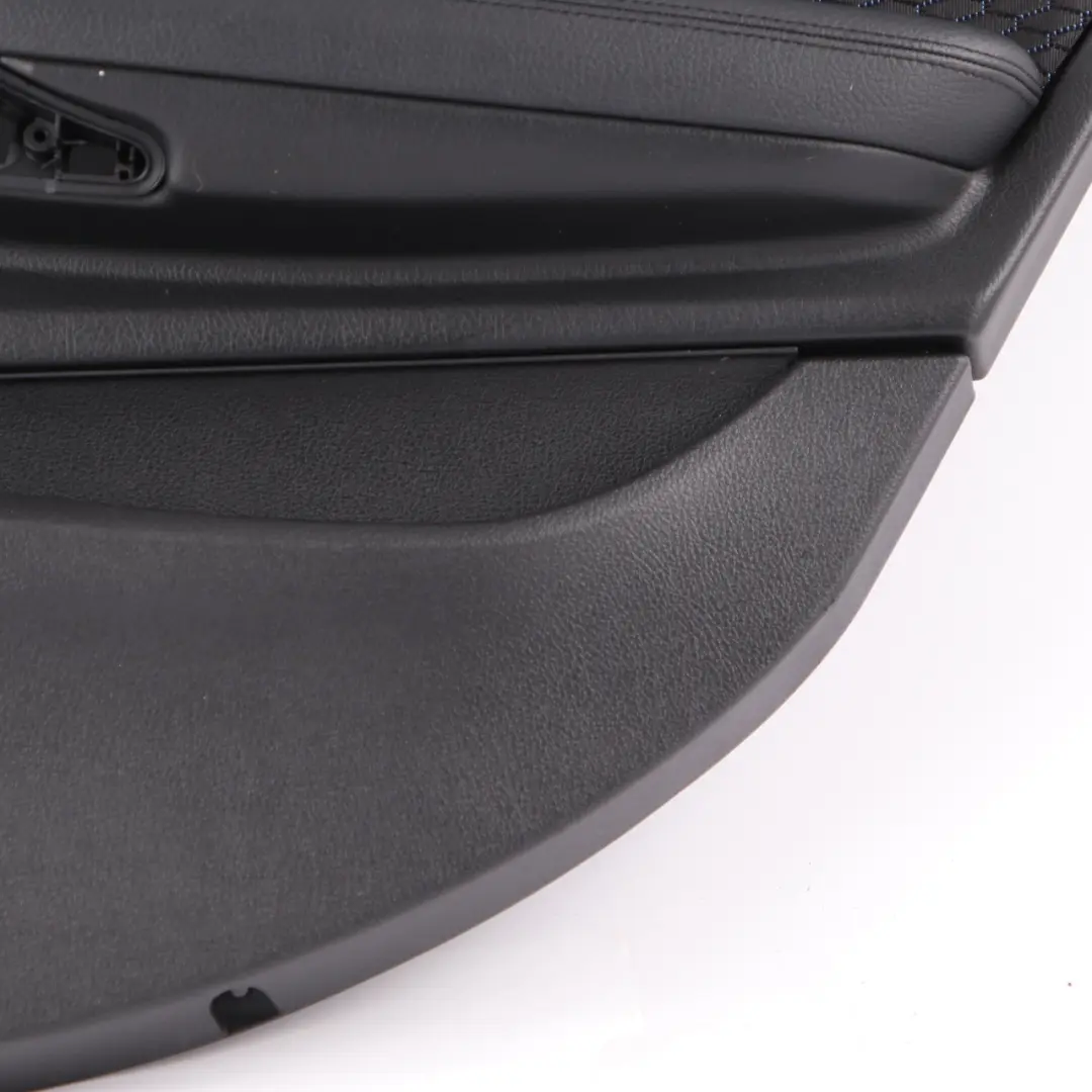 BMW F20 Door Card Trim Rear Right O/S Lining Cloth Fabric Alcantara Anthracite - SKU 8054920 - Part number 8054920