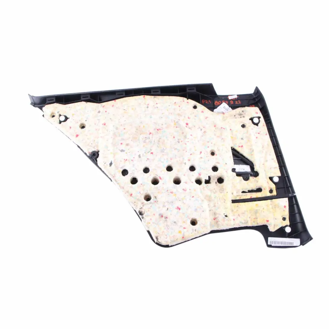 Pannell rivestimento laterale posteriore destro Fodera tessuto Alcantara per BMW F21 con numero di parte 8054922 BMW F21 Pannell rivestimento laterale posteriore destro Fodera tessuto Alcantara - SKU 8054922 - Numero di parte 8054922