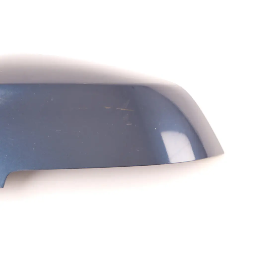  Wing Mirror Cover BMW F20 F21 Cap Casing Left N/S Deep Sea Blue - A76 - SKU 8054977-DSB - Part number 8054977