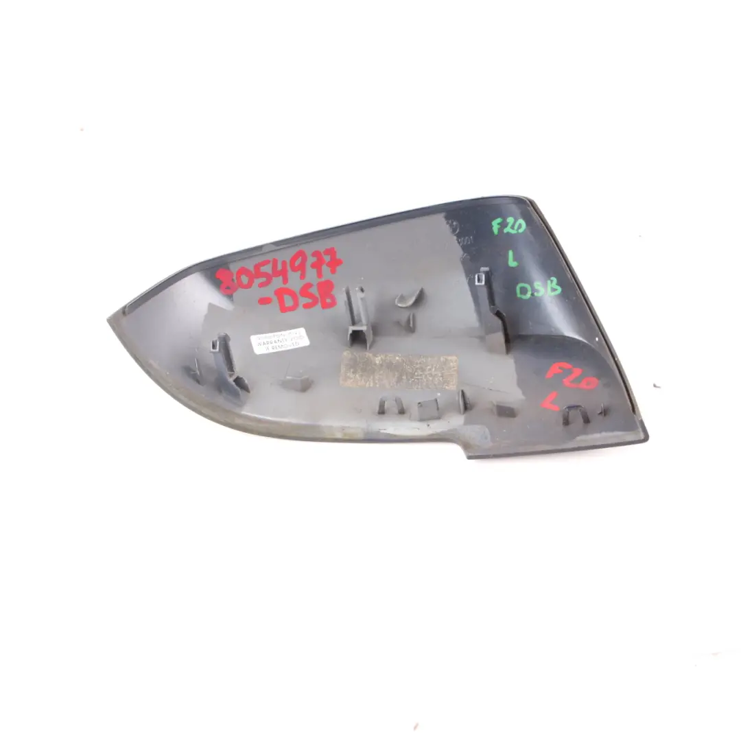 Wing Mirror Cover BMW F20 F21 Cap Casing Left N/S Deep Sea Blue - A76 to with Part number 8054977 Wing Mirror Cover BMW F20 F21 Cap Casing Left N/S Deep Sea Blue - A76 - SKU 8054977-DSB - Part number 8054977