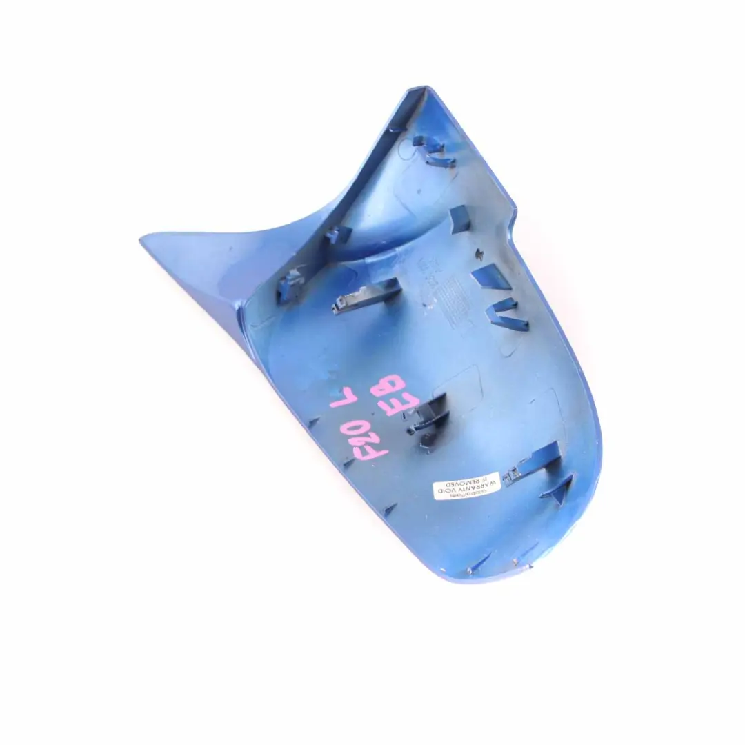 Mirror Cover BMW F20 F21 M Sport Look Wing Cap Casing Left N/S Estorilblau to with Part number 8054977 Mirror Cover BMW F20 F21 M Sport Look Wing Cap Casing Left N/S Estorilblau - SKU 8054977-EB - Part number 8054977