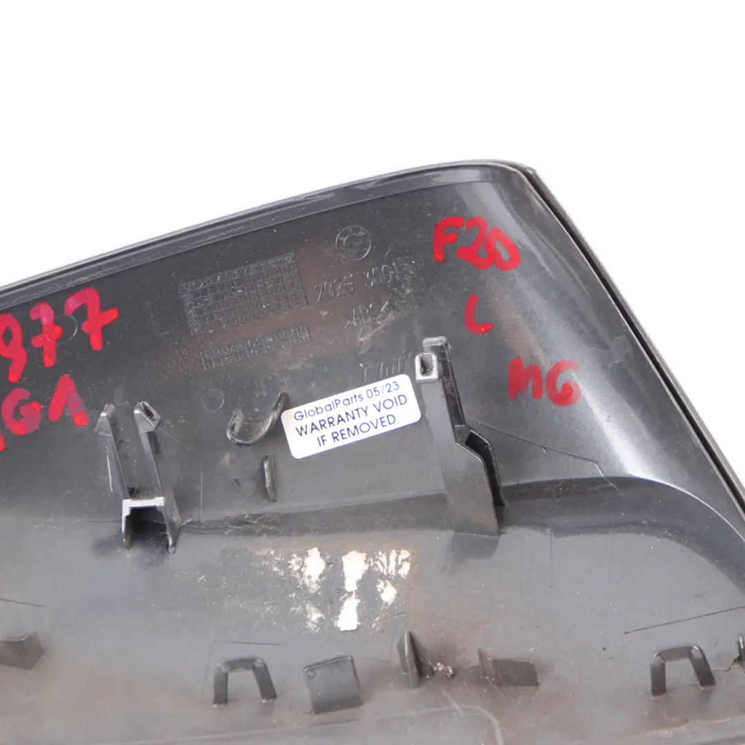 Wing Mirror Cover BMW F20 F21 Cap Casing Left N/S Mineral Grey - B39 to with Part number 8054977 Wing Mirror Cover BMW F20 F21 Cap Casing Left N/S Mineral Grey - B39 - SKU 8054977-MG1 - Part number 8054977