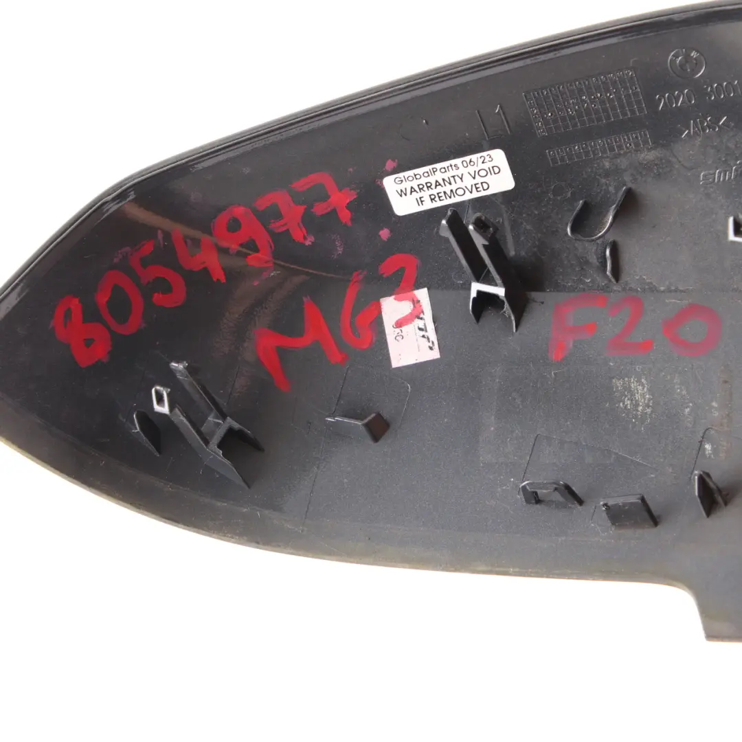  Wing Mirror Cover BMW F20 F21 Cap Casing Left N/S Mineral Grey - B39 - SKU 8054977-MG3 - Part number 8054977