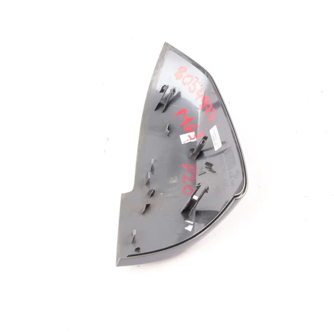 Wing Mirror Cover BMW F20 F21 Cap Casing Left N/S Mineral Grey - B39 to with Part number 8054977 Wing Mirror Cover BMW F20 F21 Cap Casing Left N/S Mineral Grey - B39 - SKU 8054977-MG3 - Part number 8054977