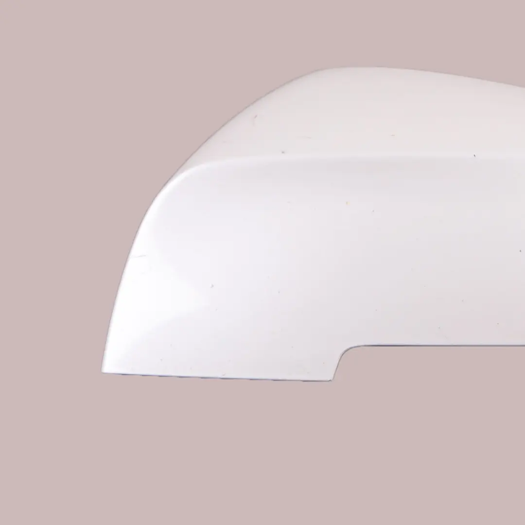 Wing Mirror Cover BMW F20 F21 Cap Casing Left N/S Mineralweiss Mineral White A96 to with Part number 8054977 Wing Mirror Cover BMW F20 F21 Cap Casing Left N/S Mineralweiss Mineral White A96 - SKU 8054977-MW - Part number 8054977