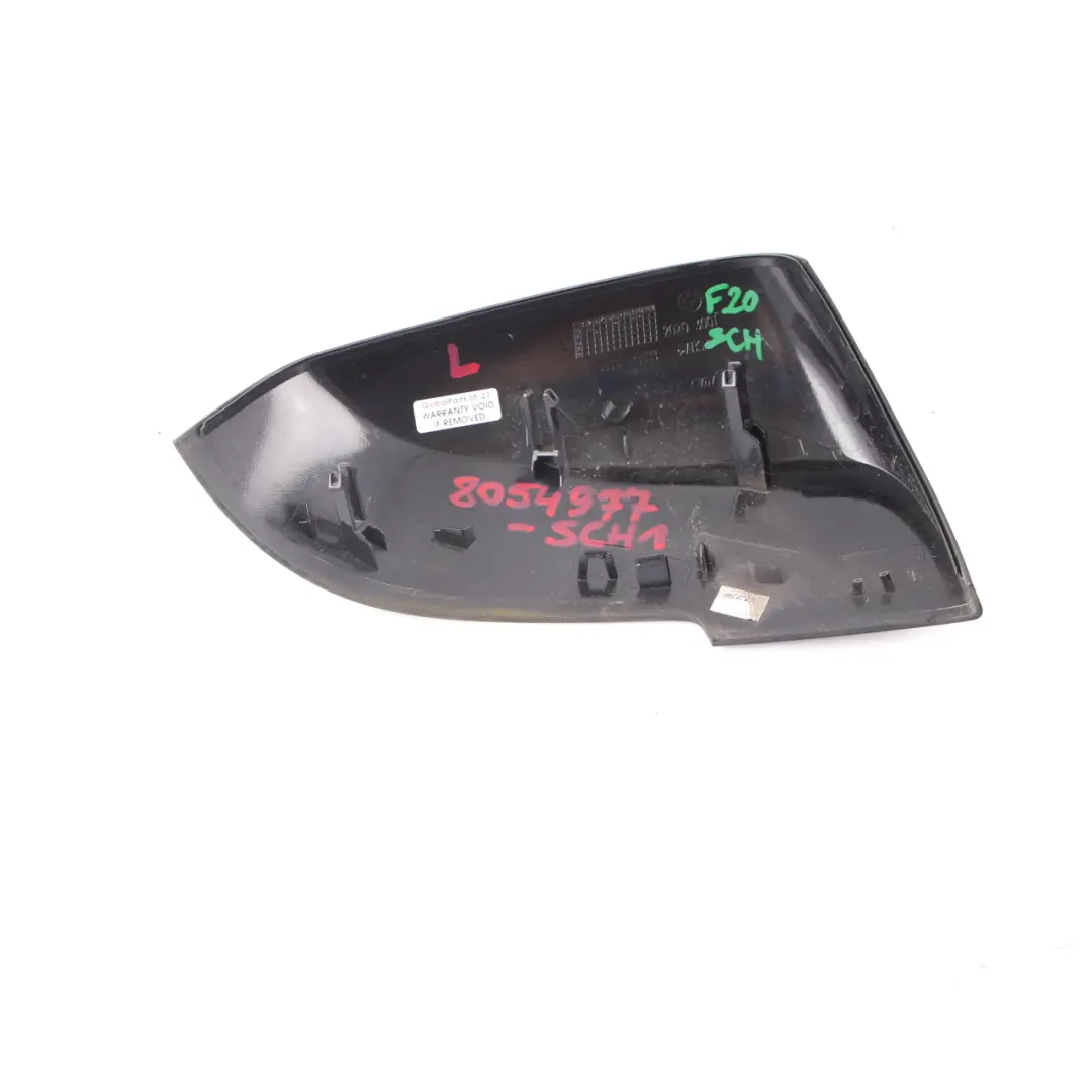 Wing Mirror Cover BMW F20 F21 Cap Casing Left N/S Schwarz 2 - 668 to with Part number 8054977 Wing Mirror Cover BMW F20 F21 Cap Casing Left N/S Schwarz 2 - 668 - SKU 8054977-SCH1 - Part number 8054977