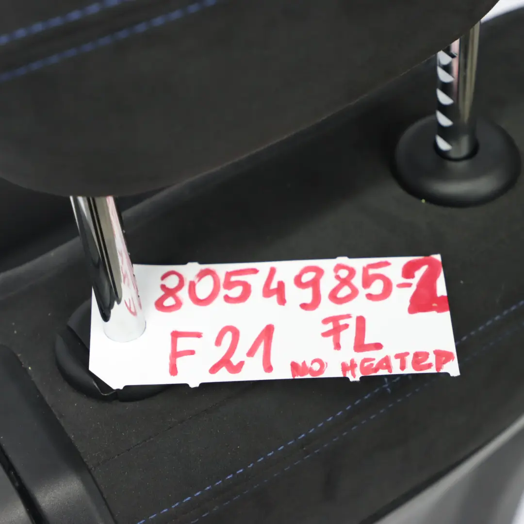 BMW F21 M Sport Front Seat Left N/S Cloth Hexagon / Alcantara / Anthracite - SKU 8054985-2 - Part number 8054985