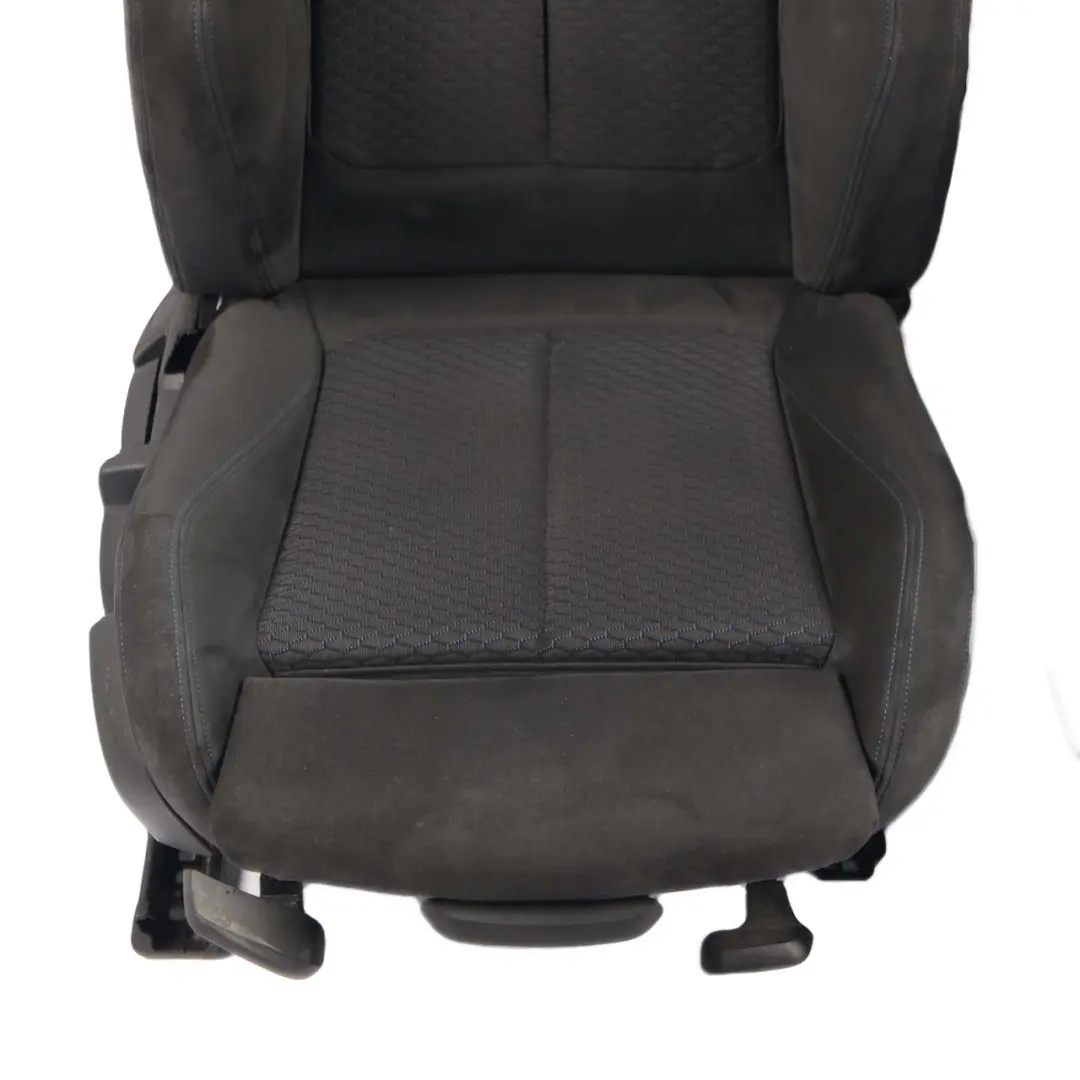 Seats M Sport Cloth Fabric Hexagon Alcantara Interior Seat Door Cards to BMW F20 with Part number 8054987 BMW F20 Seats M Sport Cloth Fabric Hexagon Alcantara Interior Seat Door Cards - SKU 8054987 - Part number 8054987