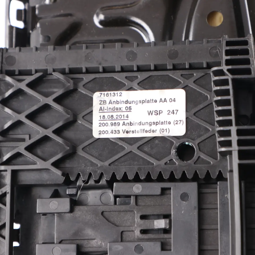  Thigh Support BMW F20 F30 Front Seat Sport Cover Alcantara Anthracite 7161312 - SKU 8054988 - Part number 8054988