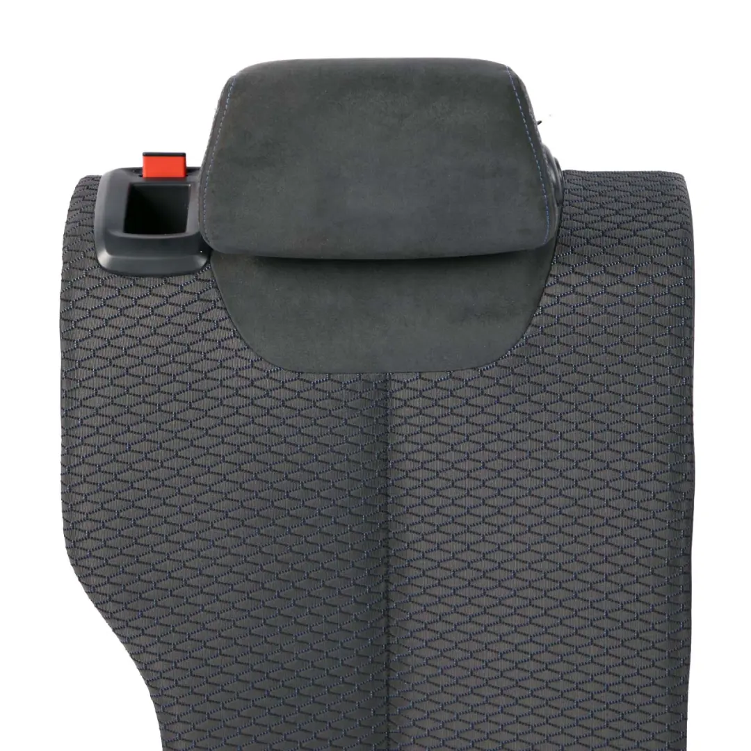 BMW 1 er F20 F21 Sitz Hinten Links Lehne Bezug Stoff Schwarz Anthrazit - SKU 8055005 - Teilenummer 8055005