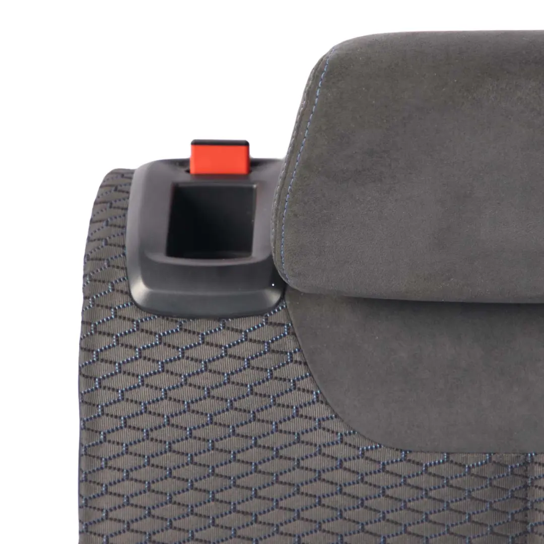 Asiento Trasero Derecho Funda Respaldo Tela Alcantara para BMW F20 F21 con número de pieza 8055005 BMW F20 F21 Asiento Trasero Derecho Funda Respaldo Tela Alcantara - SKU 8055005 - Número de pieza 8055005