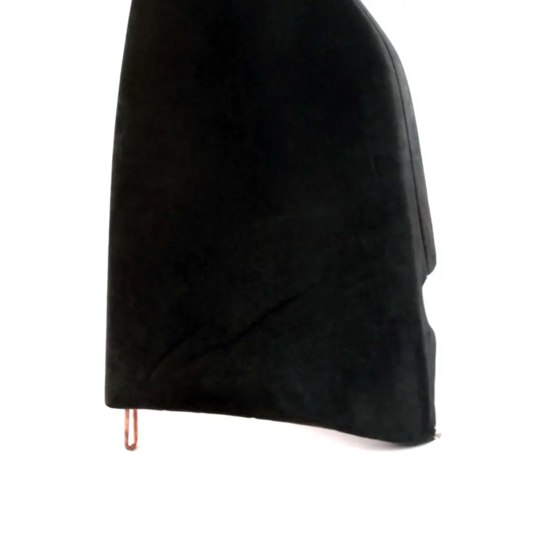 BMW F20 F21 Sedile Posteriore Destro Finitura Laterale Antracite Panno Alcantara - SKU 8055016 - Numero di parte 8055015