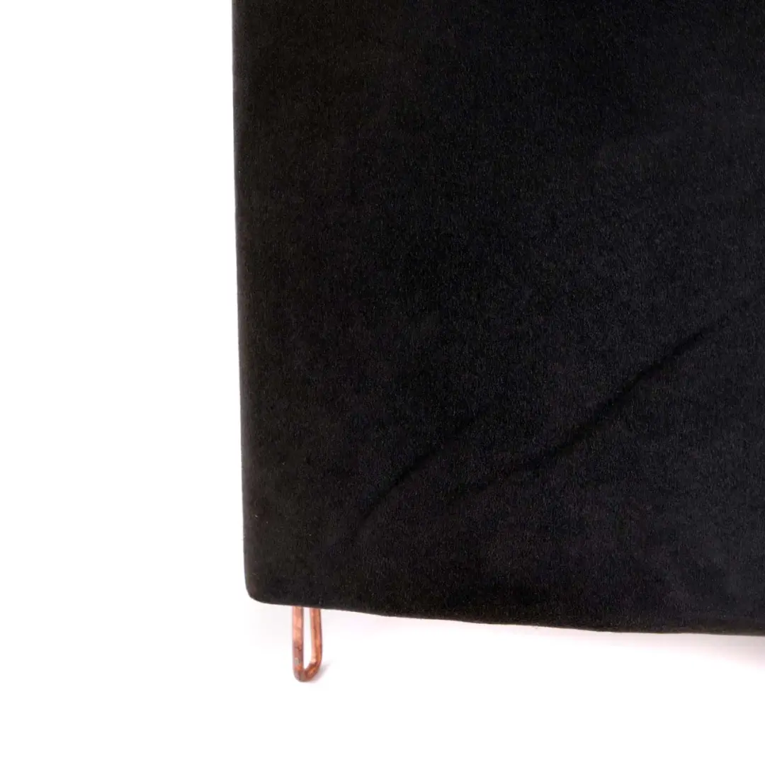 Garniture laterale de siege arriere droit Tissu anthracite Alcantara pour BMW F20 F21 à propos du numéro de pièce 8055015 BMW F20 F21 Garniture laterale de siege arriere droit Tissu anthracite Alcantara - SKU 8055016 - Numéro de pièce 8055015