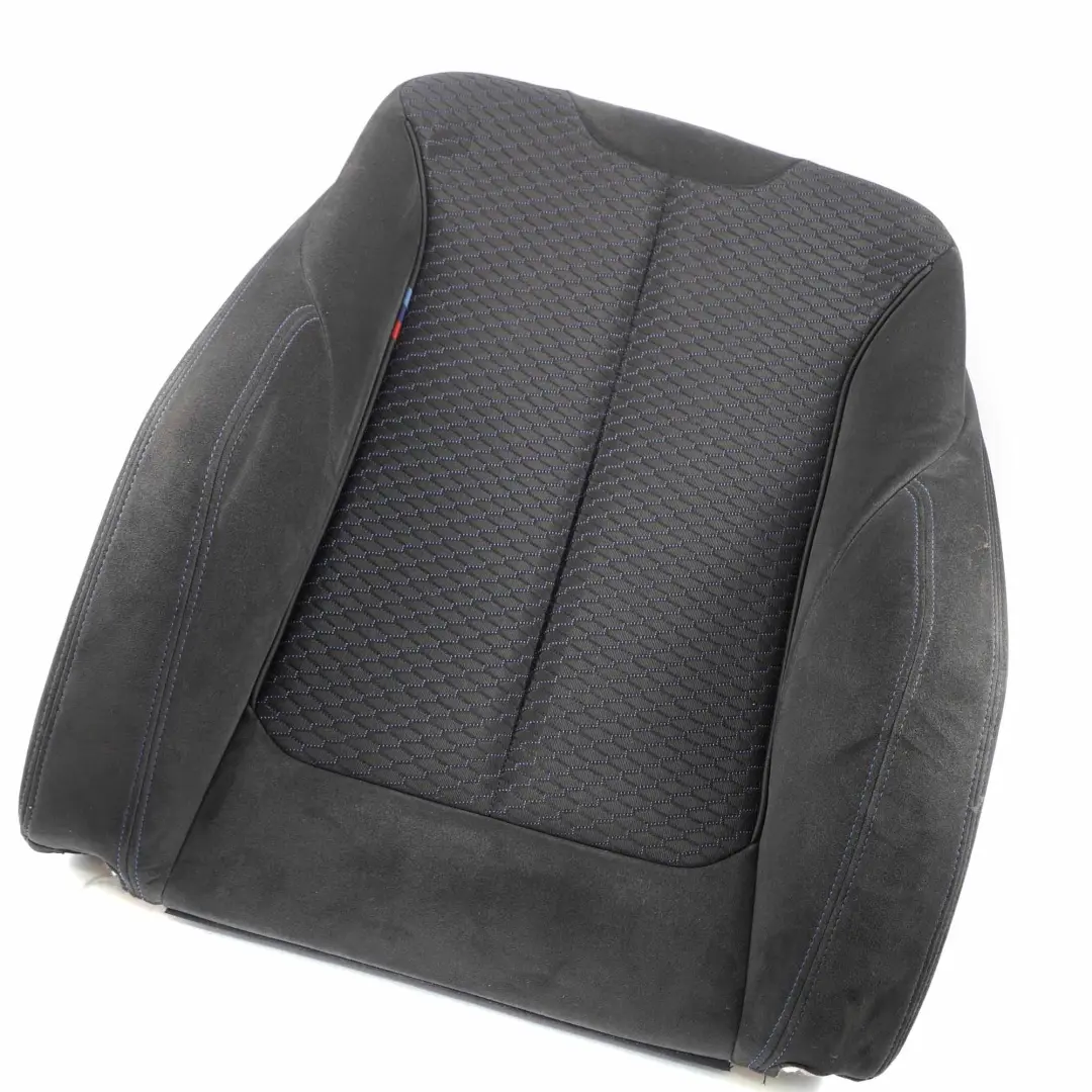Backrest BMW F20 F30 LCI Front Left N/S Cover Cloth Alcantara to Sport Seat with Part number 8055047 Sport Seat Backrest BMW F20 F30 LCI Front Left N/S Cover Cloth Alcantara - SKU 8055047-1 - Part number 8055047