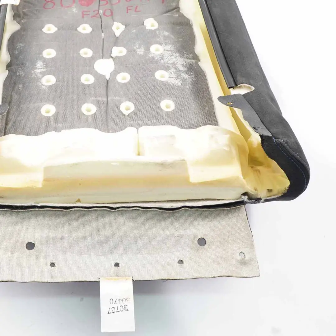  Respaldo Asiento BMW F20 F30 LCI Delantero Izquierdo N/S Funda Alcantara - SKU 8055047-1 - Número de pieza 8055047