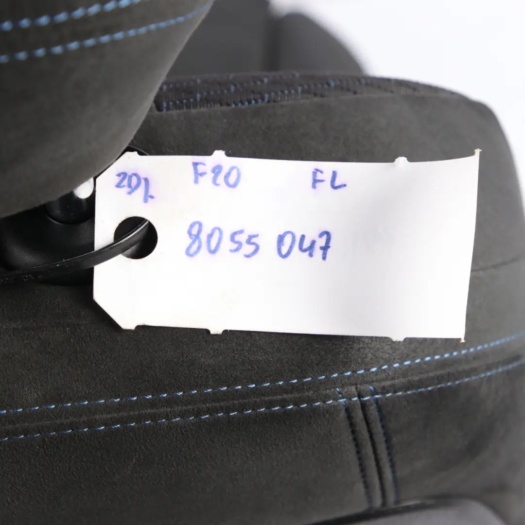 Fotel Lewy Przód Materiał Sport Alcantara do BMW F20 o numerze 8055047 BMW F20 Fotel Lewy Przód Materiał Sport Alcantara - SKU 8055047 - Numer Części 8055047