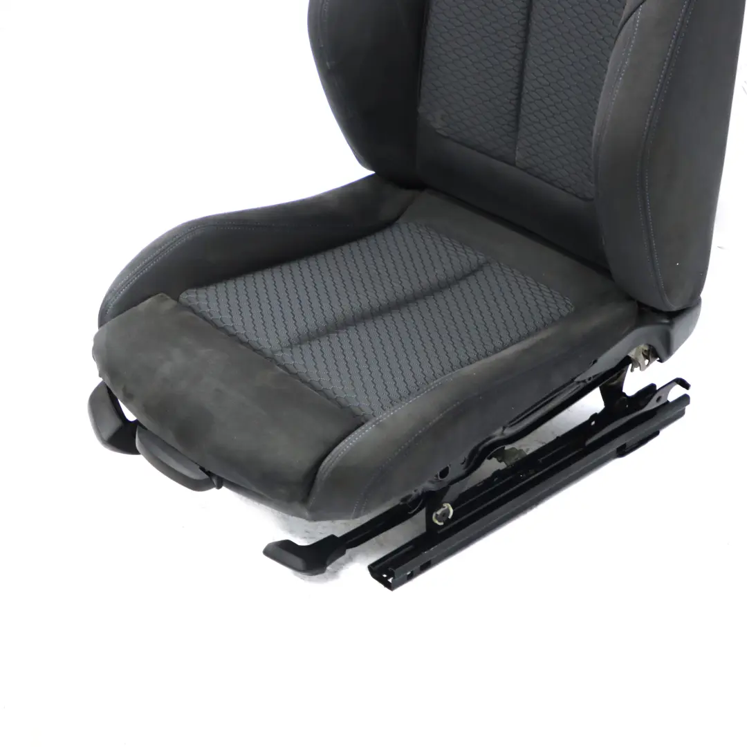 BMW F20 M Sport Front Sport Seat Right O/S Cloth Hexagon / Alcantara Anthracite - SKU 8055048-2 - Part number 8055048